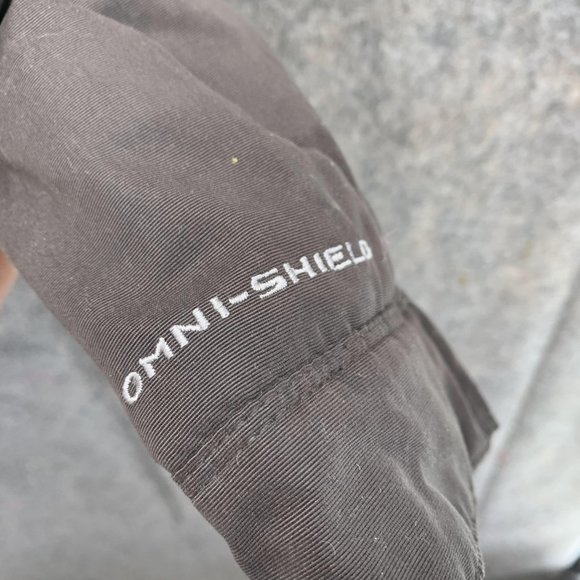 Columbia Jacket Men Extra Large Adult Green Full Zip Outdoor Pockets Warm Fleece - Picture 9 of 13